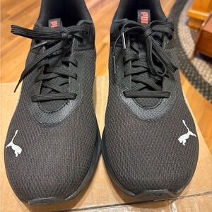 Puma Black Athletic Shoes